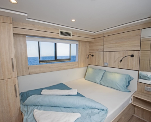 Sea Serpent Serena - Upper Deck Double Bed Cabin